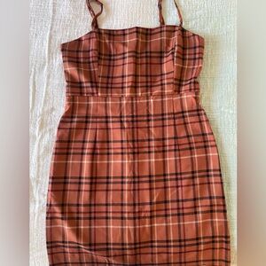 Plaid dress